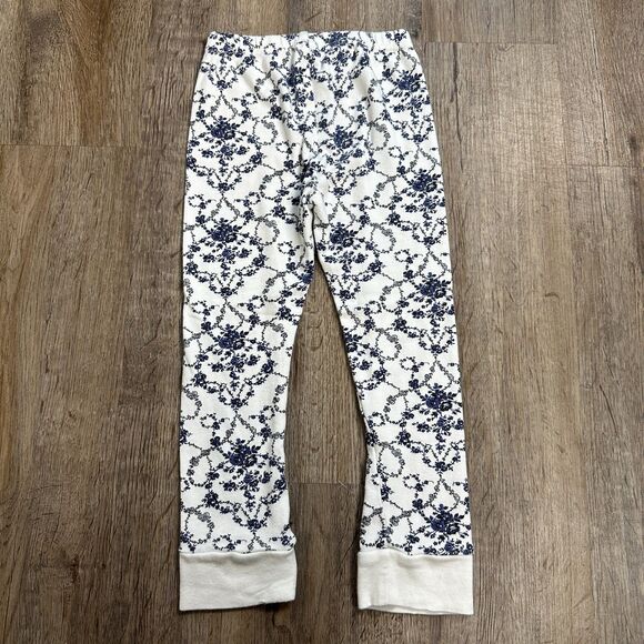 Janie and Jack Girls 4 Goodnight Floral Toile Long Sleeve Pajama Set Cotton - Picture 2 of 7